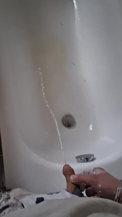 Painter Boy suddenly has to pee.