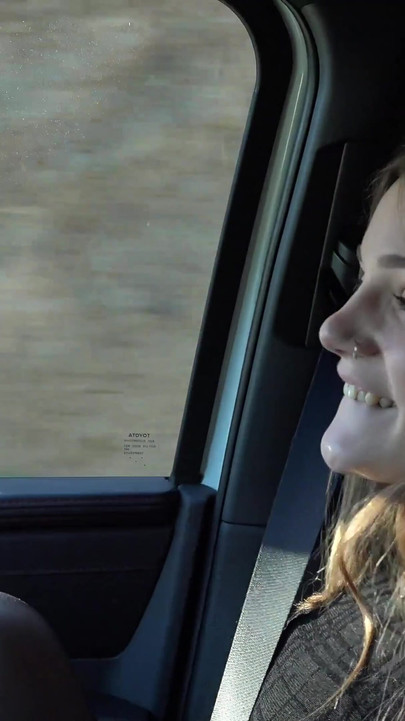 Amateur Model BTS car fun and vacation and massive foreplay in the car warming your cock up for later POV | Clip 3