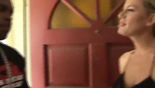 Sensational blonde likes huge cock