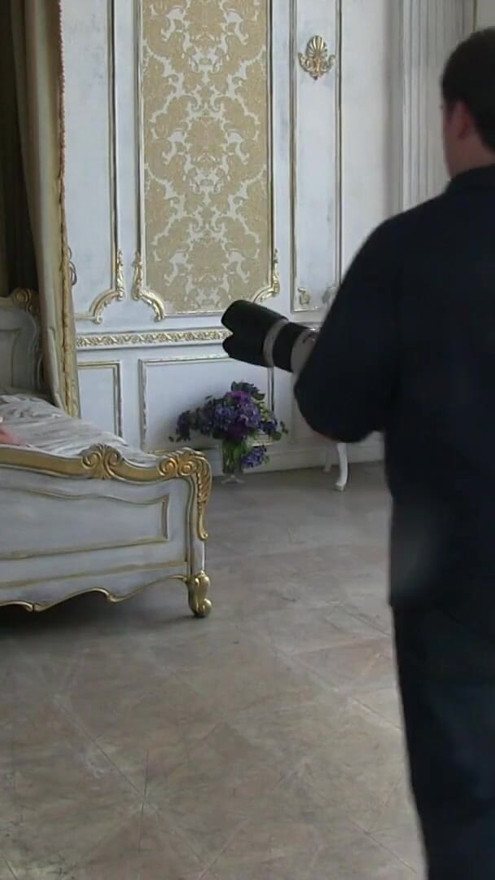 Katya Clover la ședința foto "Call Me Clover" de Henry Sharpe (Antonio Clemens), în culise, NUD-partea 1 | Clip 2