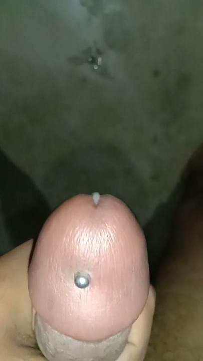 Reverse Prince Albert pierced Cock Indian | Clip 1
