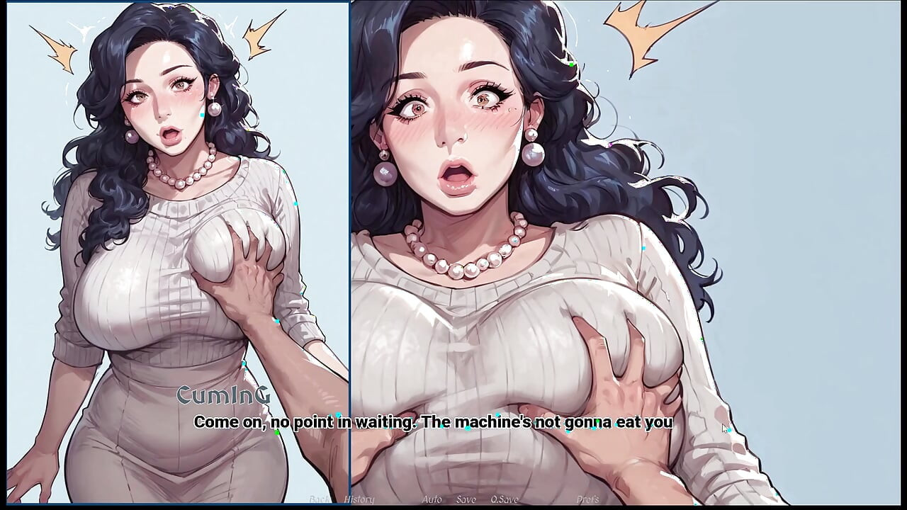 ArchAlchemy TABU Hentai-Spiel ep.14 STIEFSOHN mit einer riesigen LAtte von der waschmaschine erwischt!