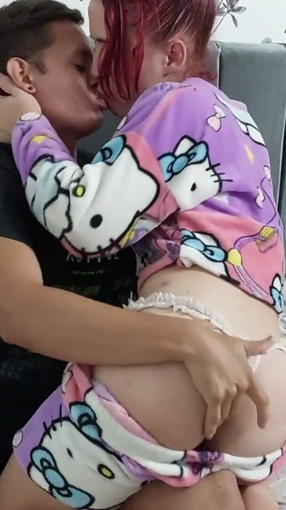 Sexy and hot Latina trans enjoys a big and delicious cock | Clip 1