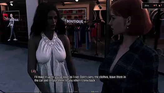 Alice a hard life #3 - nyonya grey pergi ke rumah alice, lily pengen ngentot sama alice saat liam masuk