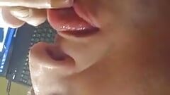 The Best Orgasm with Every Drop of Cum in Mouth
