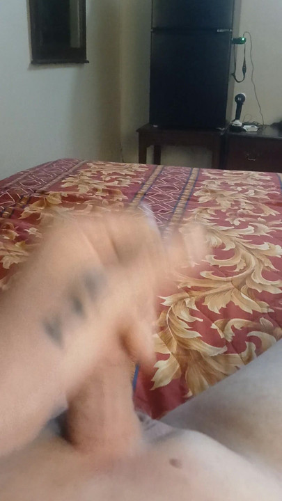 Stroking in bed