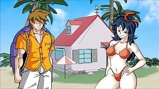 Dragon Girl X (shutulu) - Dragon Ball deel 6 - sexy zeemeermin en een hete babe door Loveskysan69
