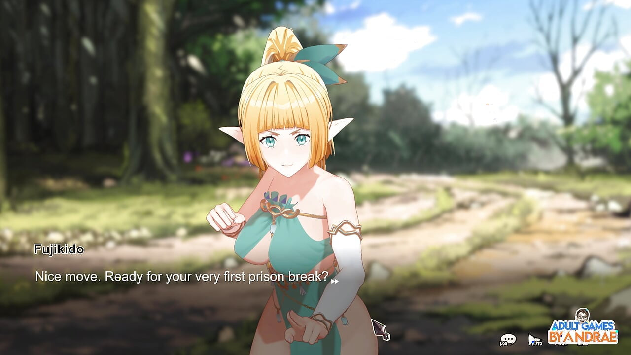 Fude, meu ninja elven! Jogo 3D parte 1