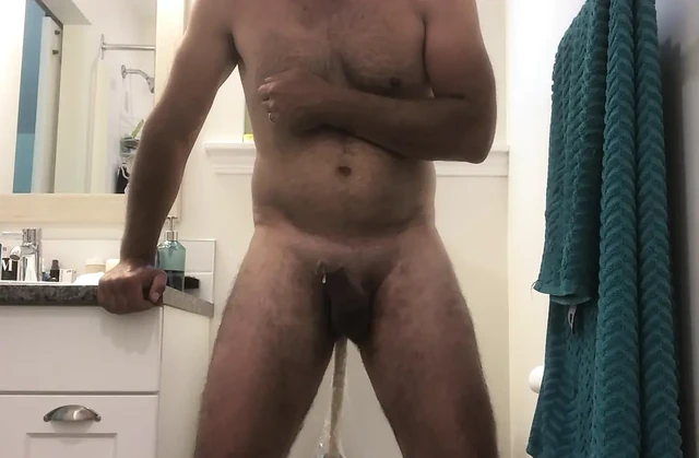 Anal Pleasure. Lot of Prostate Cum and Amazing Orgasm at the End