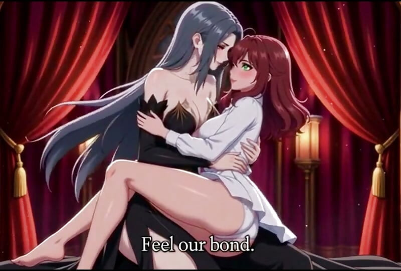 Una reina vampírica lesbiana transforma a una hermosa joven