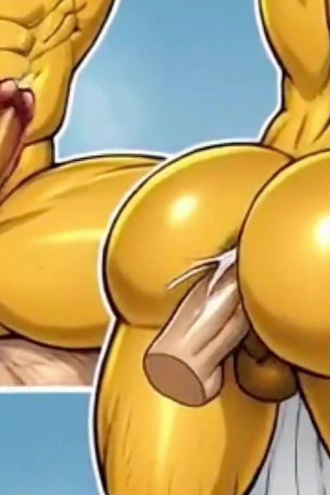Compilation of Gay Anal Sex in a Simpsons Cartoon Style