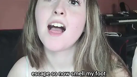 I Cover Your Mouth with My Sweaty Socks and Duct Tape and Then Make You Smell My Feet with No Escape