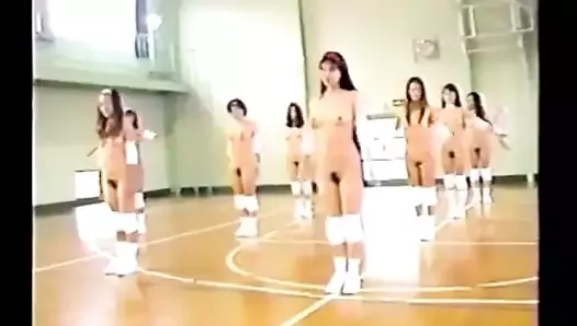 Nude Japanese  Gymnasium (Retro)