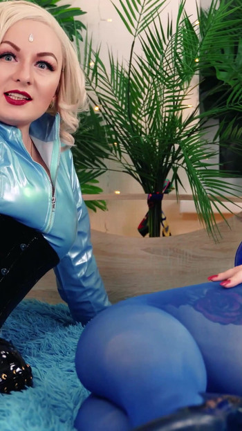 Memorable moment from "Puppy Training, Collar and Leash, Femdom POV video with task"