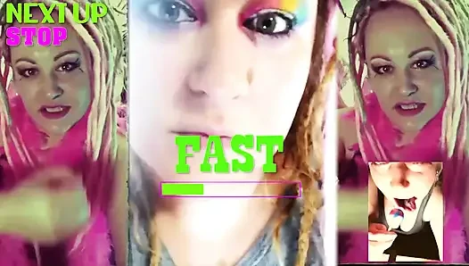 İkinci bir ekrana sakso pornosu koy ve Tanrıça Lana ile birlikte takip et