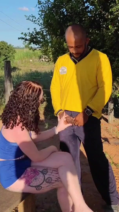 I WENT TO VISIT MY FARM AND ENDED UP HAVING SEX WITH THE COWBOY HE FUCKED ME LIKE A SLUT | Clip 1