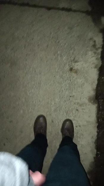 Jerking off outside