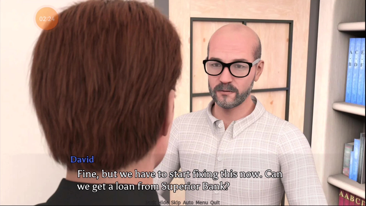 完美的婚姻 #7 - hank 抓住了 anne 的屁股