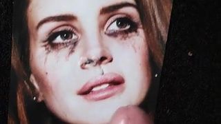 Камшот-трибьют для камшота Lana Del Rey, камшот на лицо знаменитости