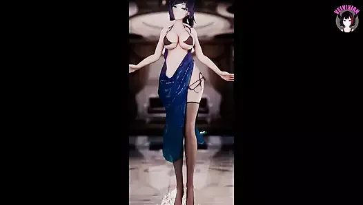 sexy anime asiático - tiktok la danza (3d hentai)