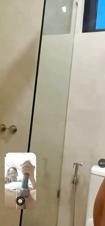 Mañana de video llamada de sexo a culo
