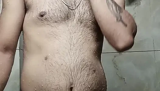 Indian Desi Rajasthani man enjoy shower and masterbation show with uncle police officer uncle and army officer uncle