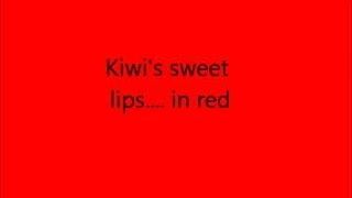 Kiwi, süße Lippen