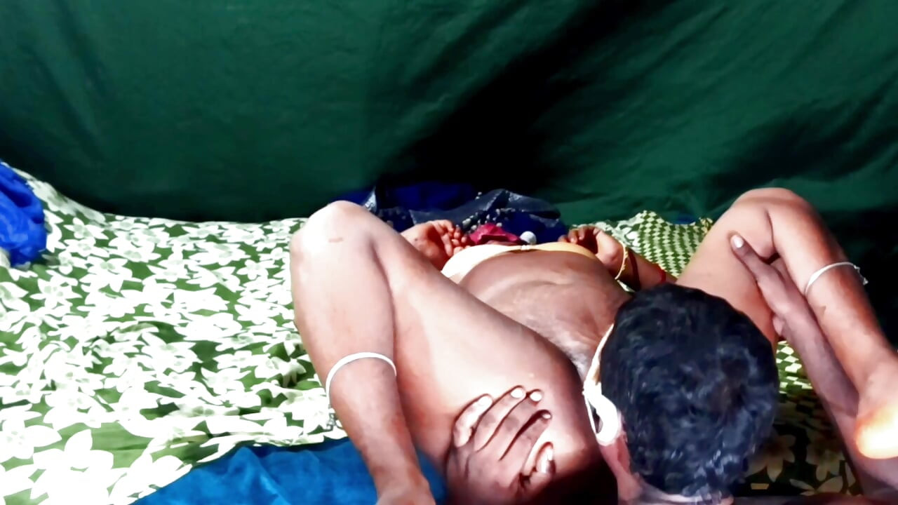 Indian sexy wife cheated on her husband and made him her friend hard.