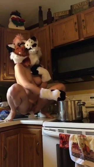 Dildo ride shes cooking