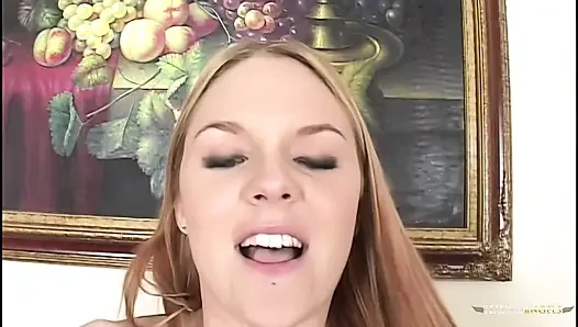 Pawg ginger lagi asik ngentot kontol sampai dicrot sperma hangat