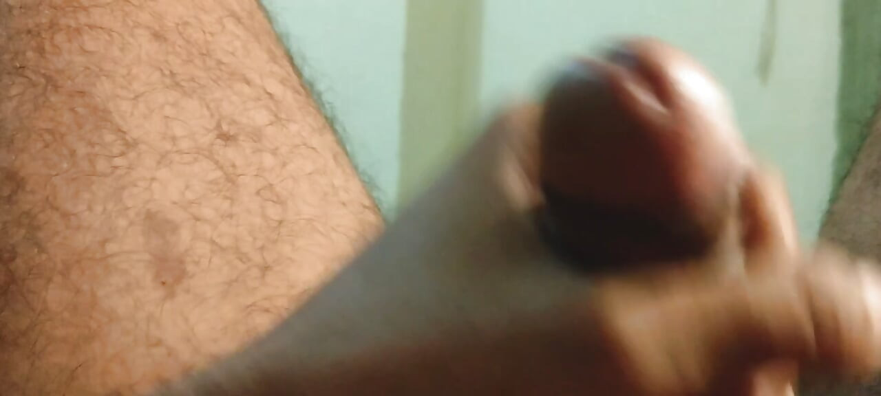 Watch the big cock and wait for the edge to finally come out