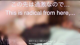 Tepelmarteling Japanse amateur femdom M mannen terughoudendheid