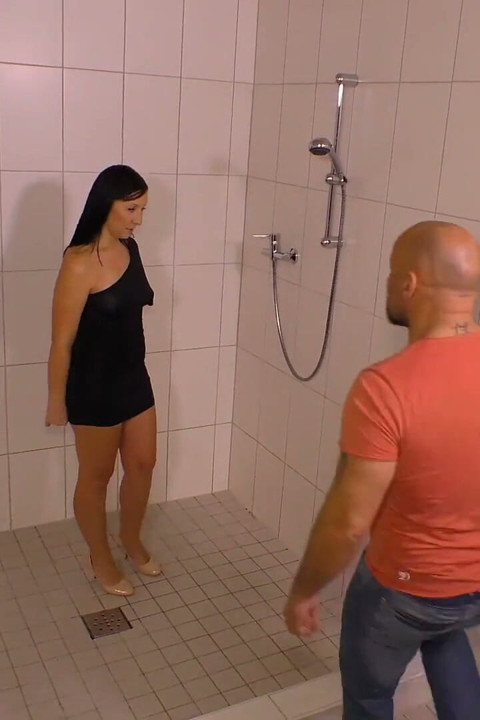 Big Ass German MILF Adores Hard Sex in the Bathroom