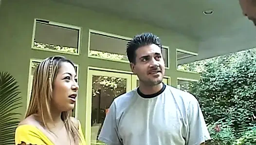 Double Penetration for Petite Teen Asian Slut