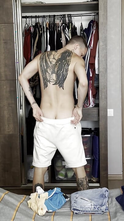 Twink Can't Choose What to Wear on a Date - Nude Posing - 513