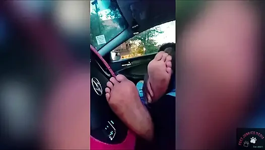 Сессия Nola Car с района Que, креолки, обнаженные подошвы, сухая ногами