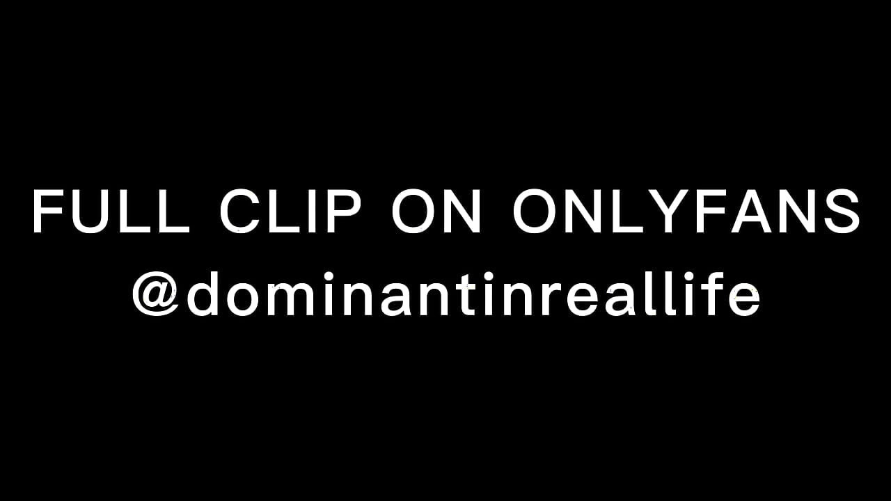 Femdom pegging and orgasm control, I tease and denial my submissive husband