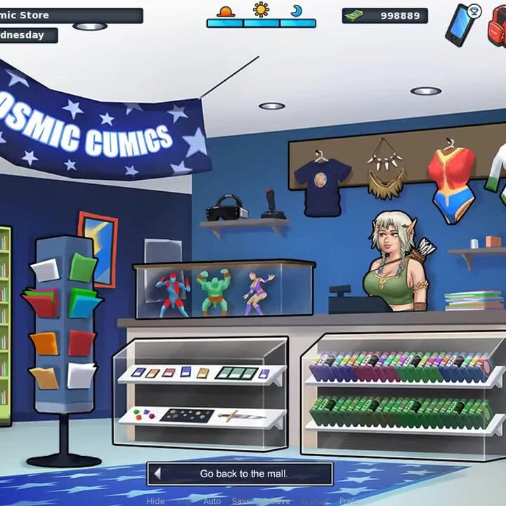 Sommertime Saga: na academia e no shopping ep.13