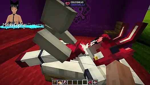 Minecraft Decor Mod FNAF - memamerkan beberapa animatronics aneh memakai beberapa pakaian bagus