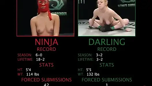 The Ninja (18-2) the Grappler (3-2)