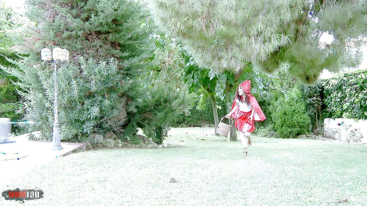Little red riding hood gets her ass fucked by a pornstar wolf