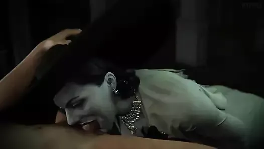 Lady Dimitrescu Sucking Resident Evil 8 Porn
