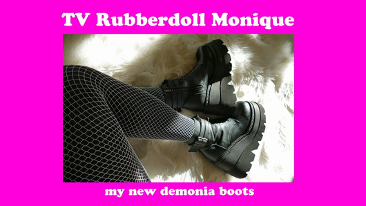 RUBBERDOLL MONIQUE - Meine neuen Plateaustiefel von Demonia