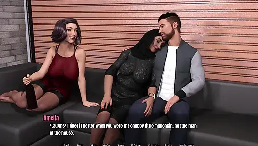 Ninelerin evi - Liz taşaklarıma tekme attı onu sikmek istiyorum