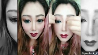 Make -up versus geen make -up