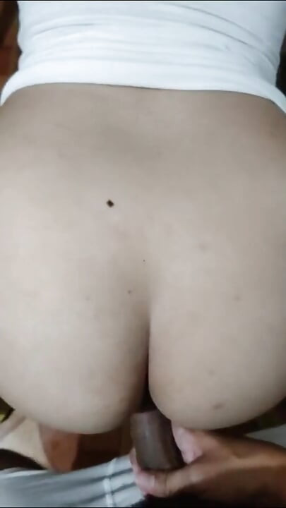 The stepbrother couldn't resist the temptation to fuck his stepsister's tight pussy.