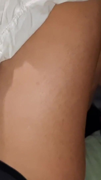 Stepmother woke up from my and my friend&#039;s screams during sex and secretly joined us | Clip 1