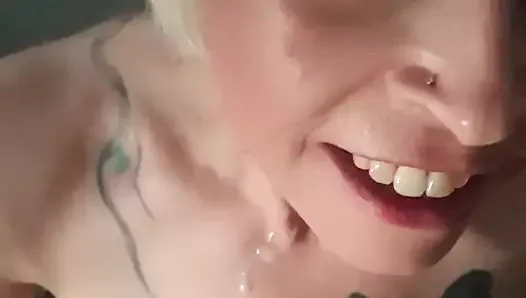 Blow Job With Cum On Tits Finish