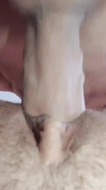 Captivating moment from "Big cock close up enters wife's tight holes"