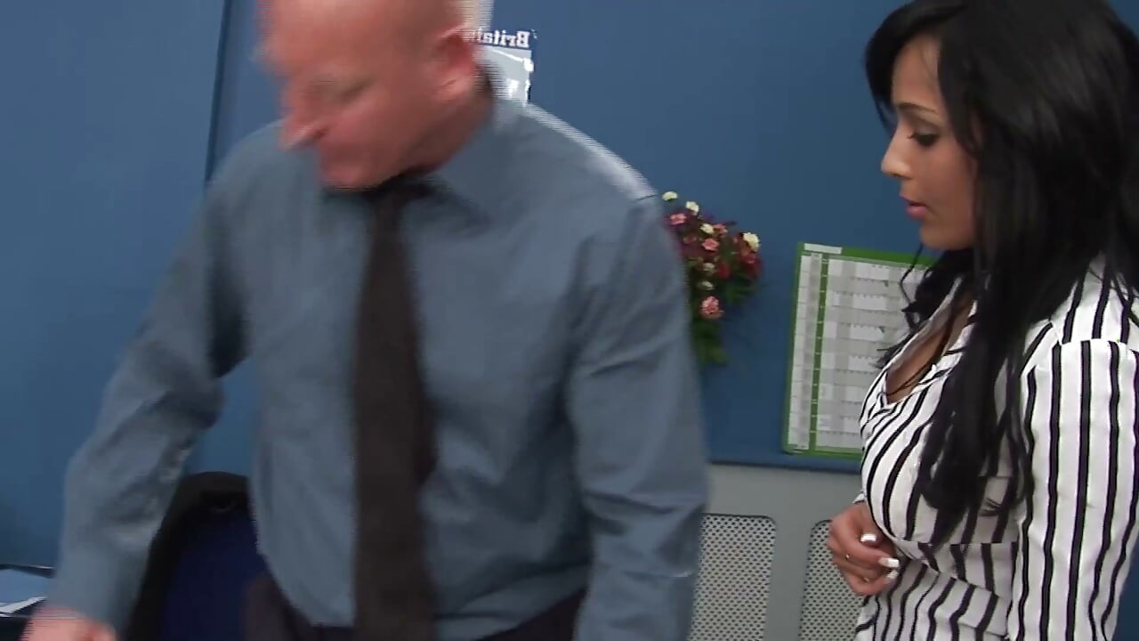 Fucking the Boss Scene 1 Busty Ebony MILF Decides to Fuck Her Boss in the Office